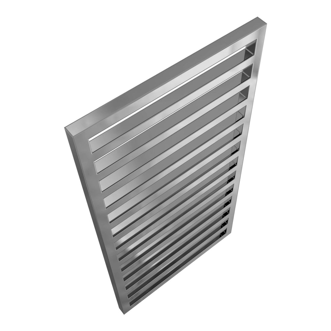 Calorifer baie portprosop decorativ cromat 500/1005 mm UPPER QUADRO (include kit de instalare)