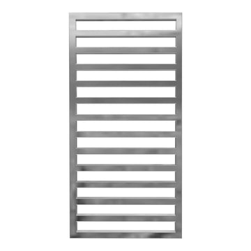 Calorifer baie portprosop decorativ cromat 500/1005 mm UPPER QUADRO (include kit de instalare)