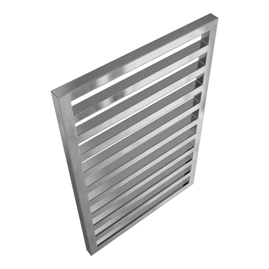 Calorifer baie portprosop decorativ cromat 500/780 mm UPPER QUADRO (include kit de instalare)