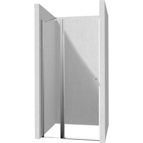 Ușă de duș, 120 cm - prins cu balamale, Deante