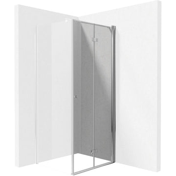 Ușă de duș, Sistem Keria Plus, 90 cm - pliabil, Deante