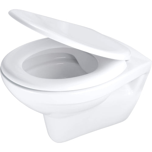 Vas de WC, cu capac, fără bordură