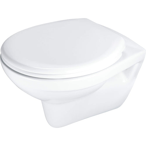 Vas de WC, cu capac, fără bordură