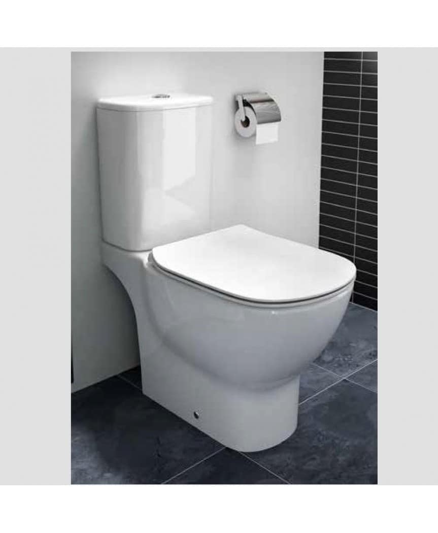Vas wc pe pardoseala Ideal Standard Tesi Aquablade 66x36 cm, alb