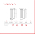 Radiator decorativ 445x1800 mm Radox - imagine 8