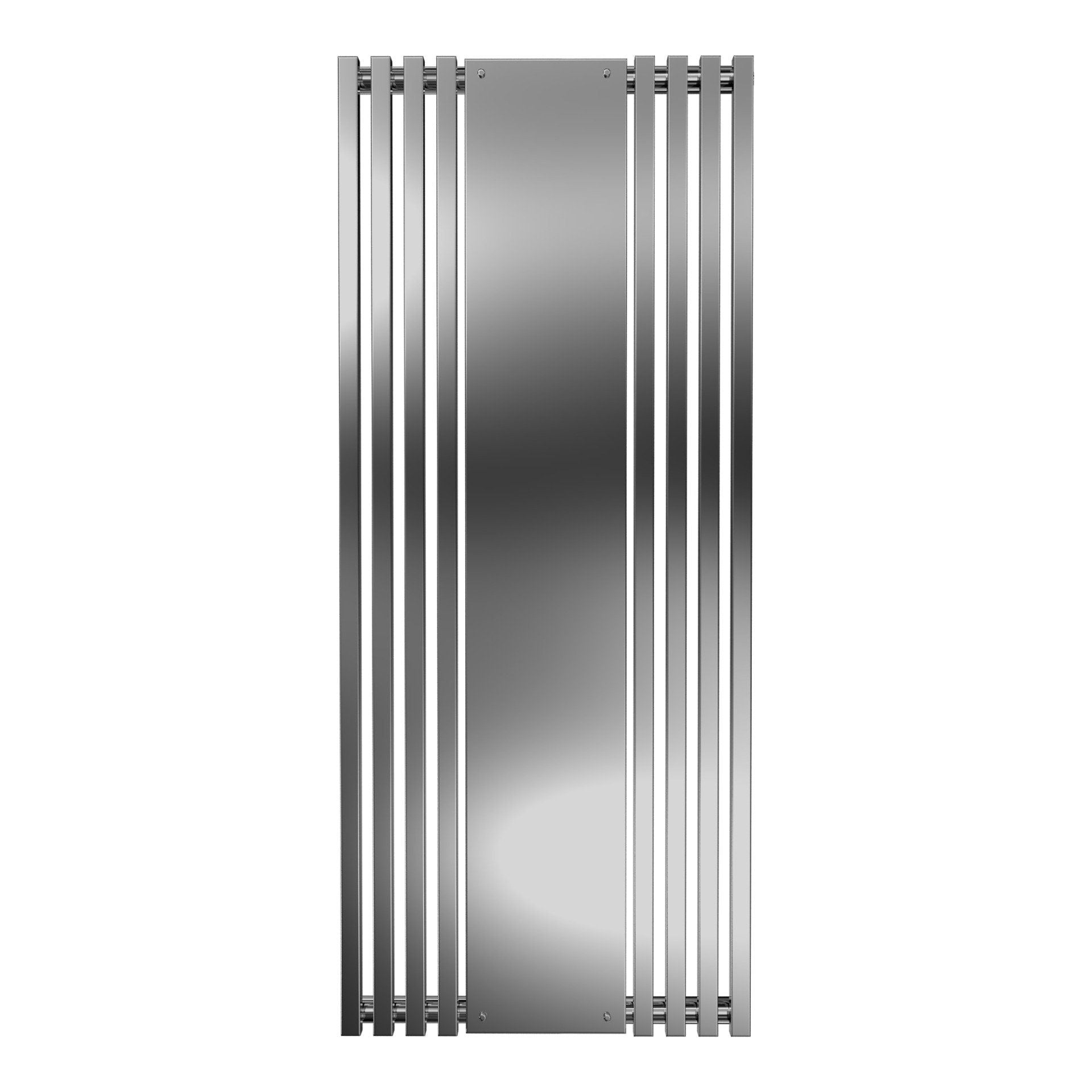 Calorifer decorativ inox 625/1500 mm VERTICA D MIRROR (include kit de instalare)