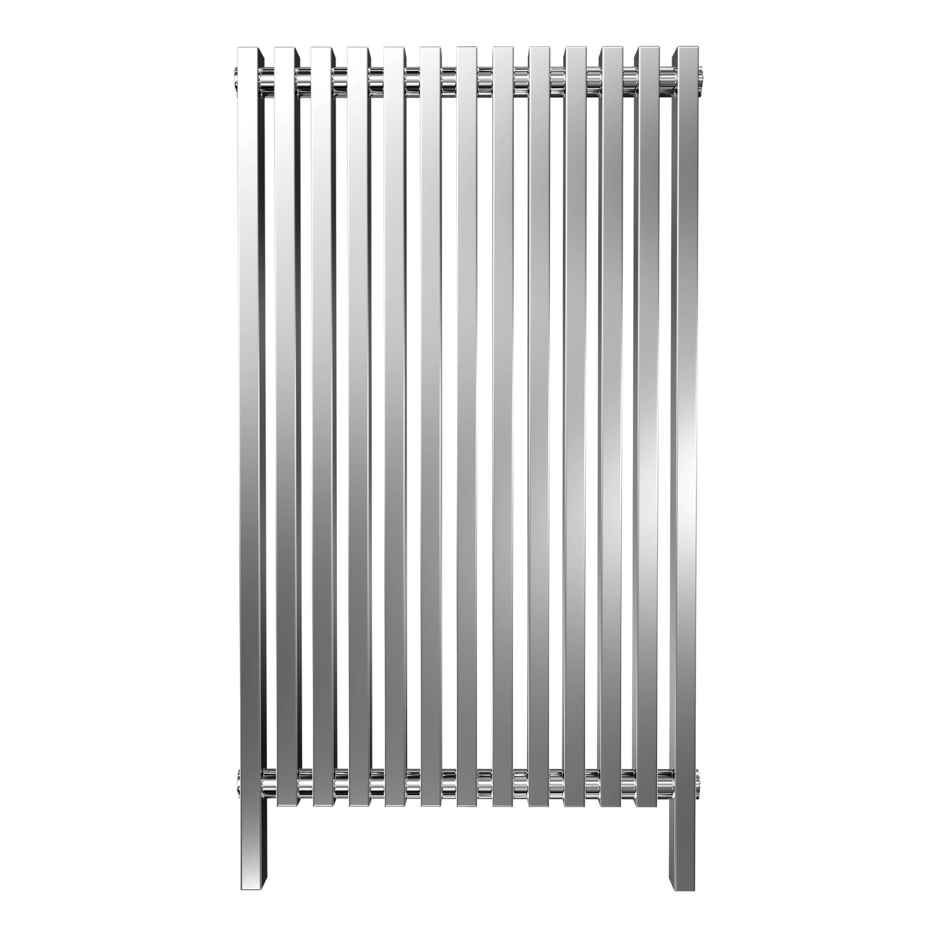 Calorifer decorativ cromat 700/1200 mm VESTA UNO (include kit de instalare)