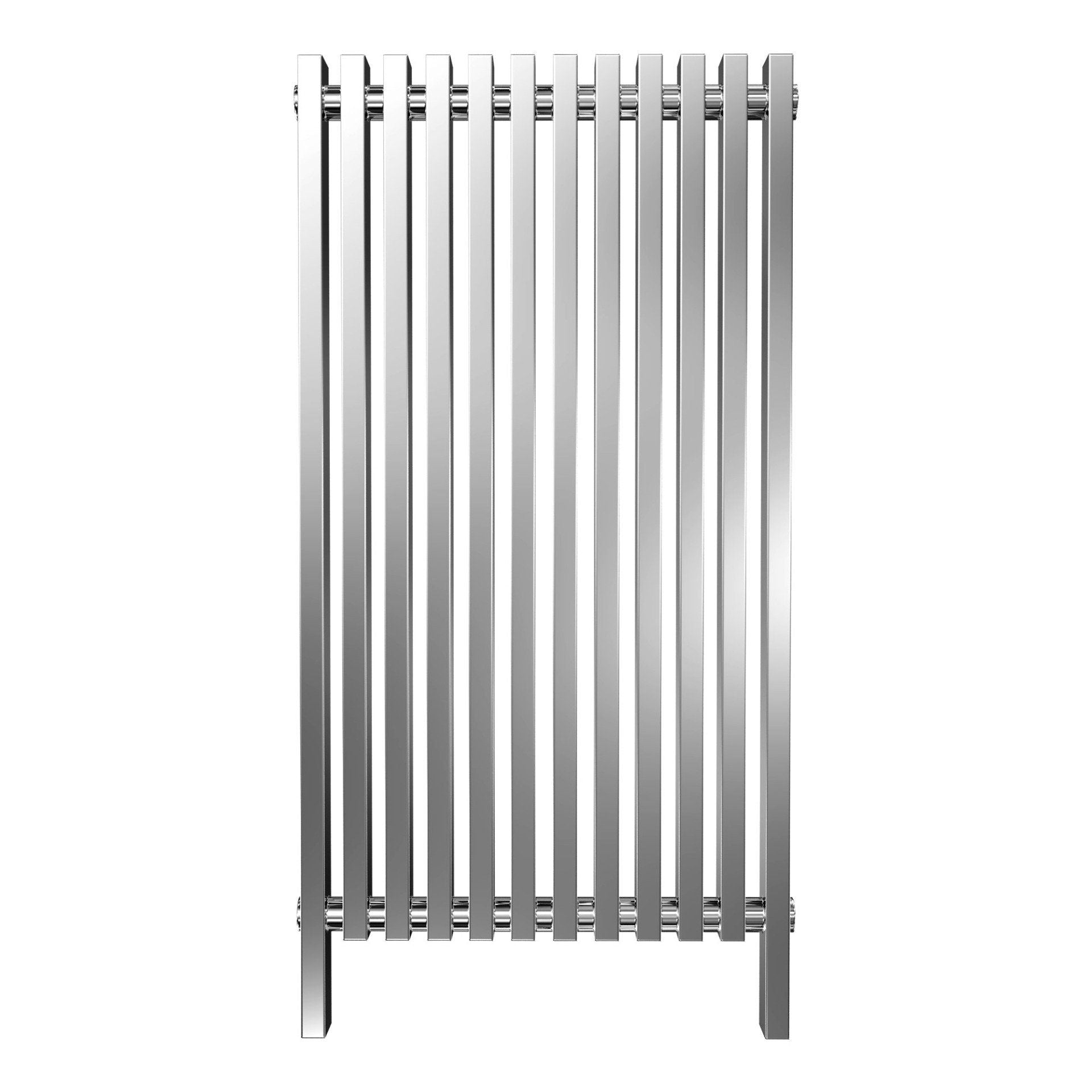 Calorifer decorativ cromat 600/1200 mm VESTA UNO (include kit de instalare)