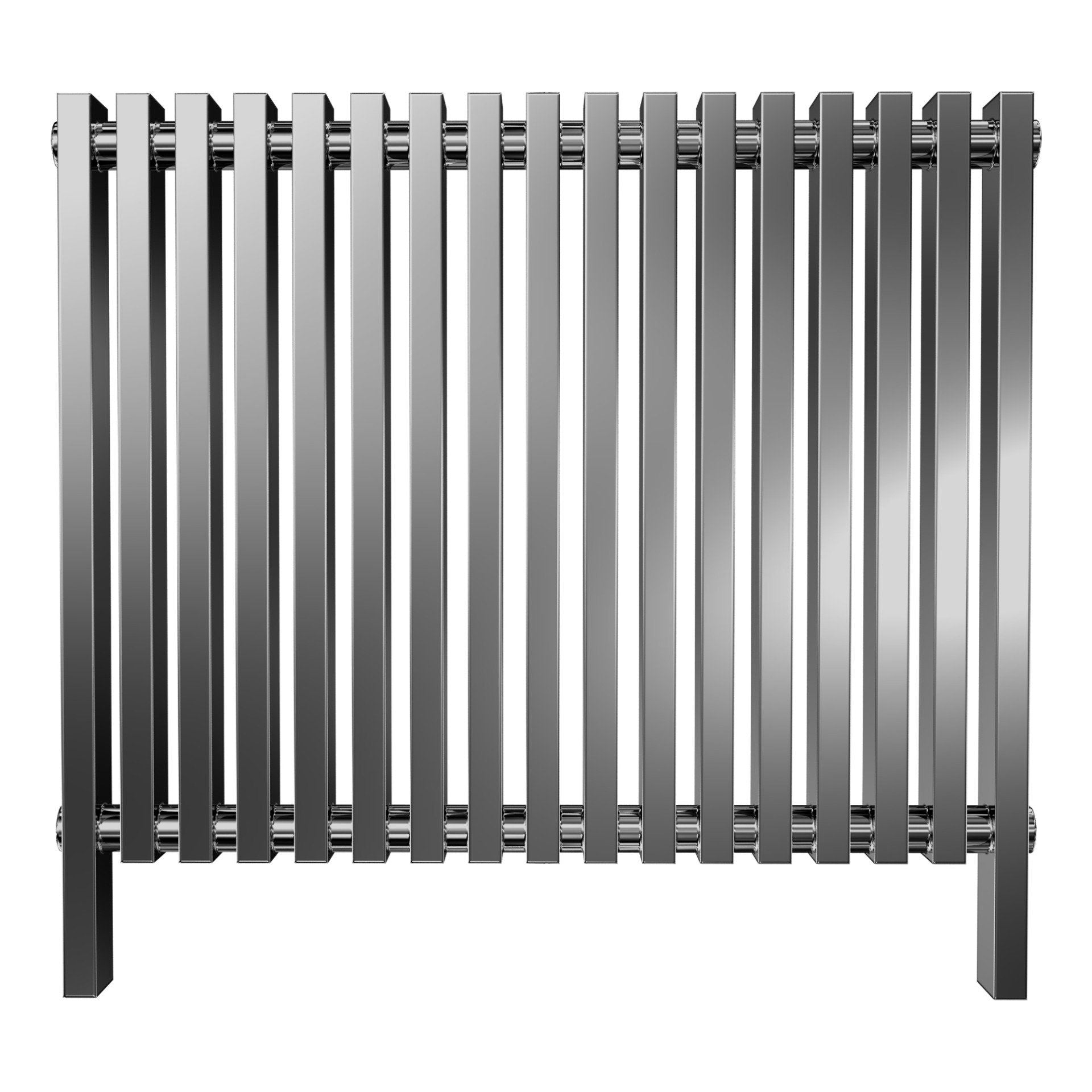 Calorifer decorativ inox 900/800 mm VESTA UNO (include kit de instalare)