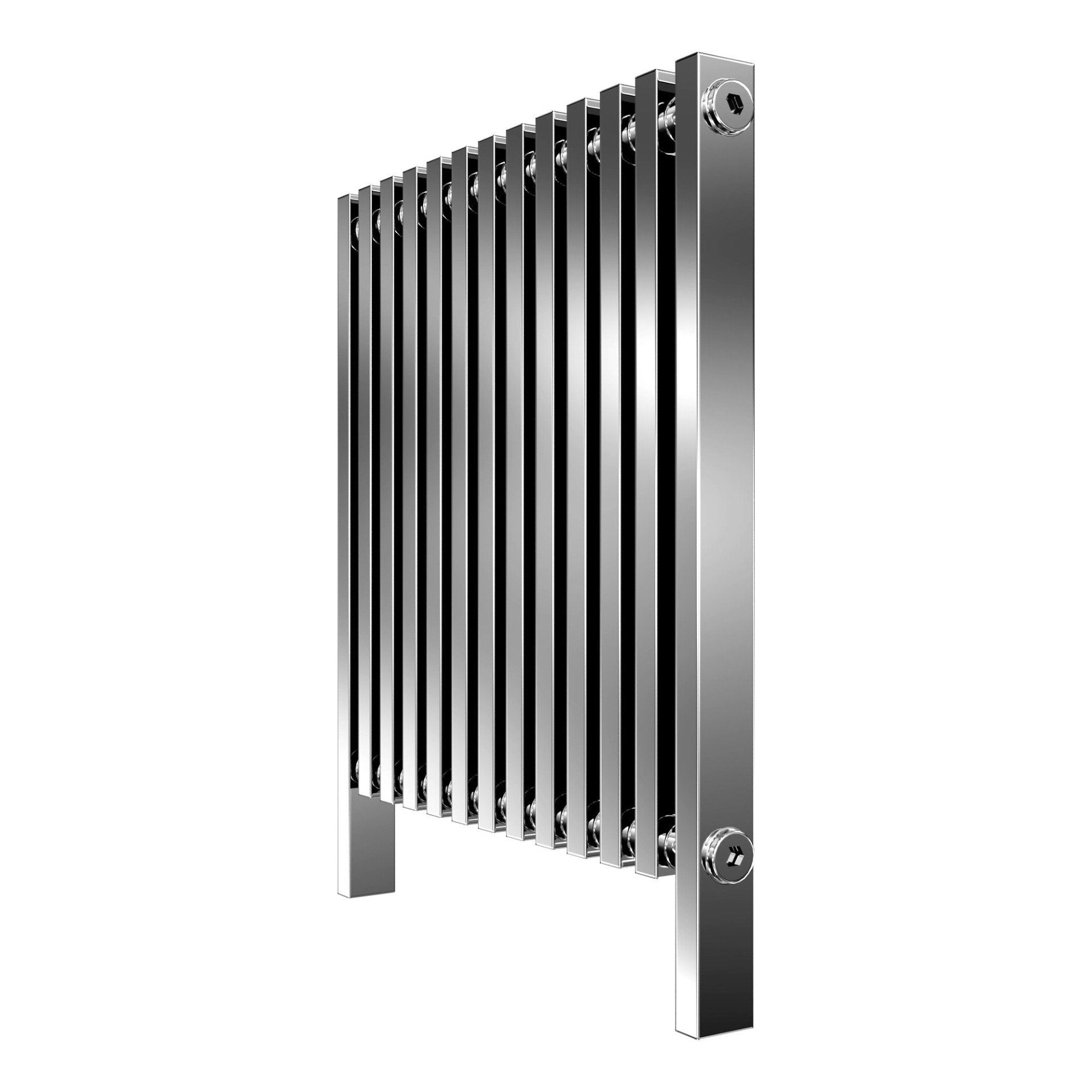 Calorifer decorativ cromat 700/800 mm VESTA UNO (include kit de instalare)