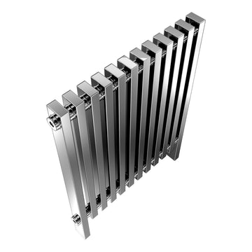 Calorifer decorativ cromat 600/800 mm VESTA UNO (include kit de instalare)
