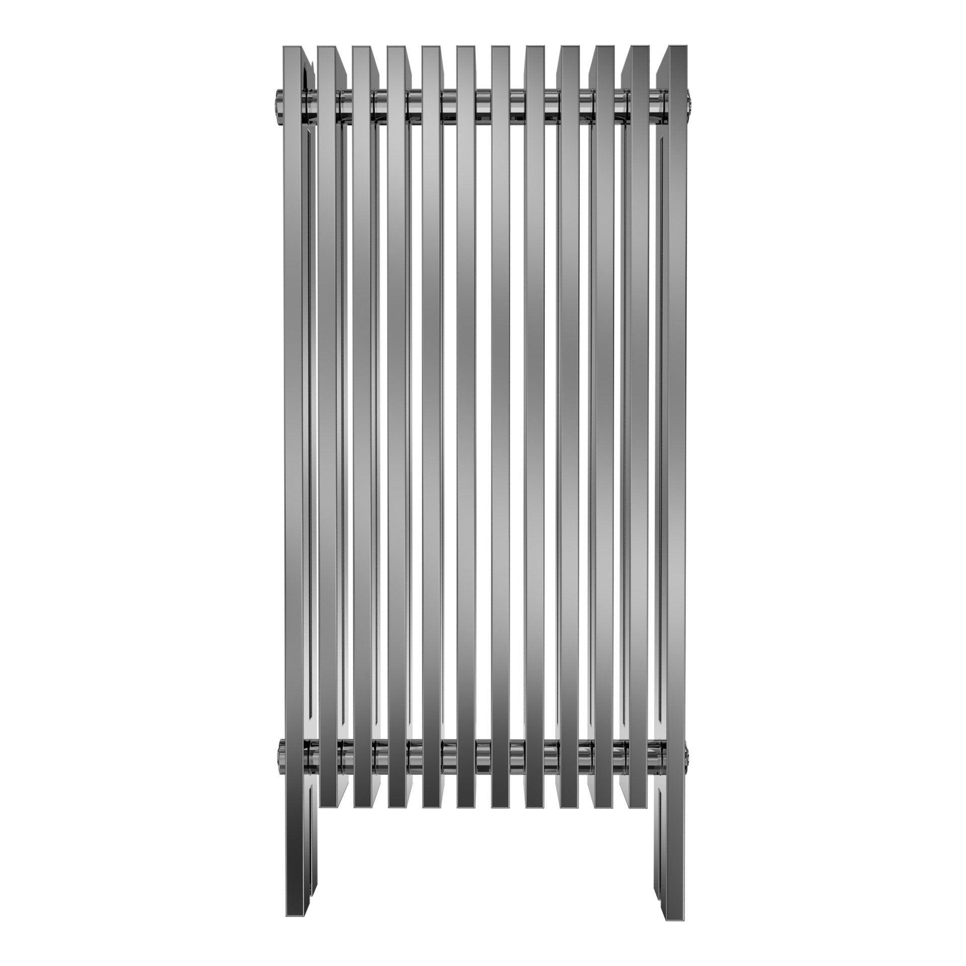 Calorifer decorativ inox 600/1200 mm VESTA (include kit de instalare)