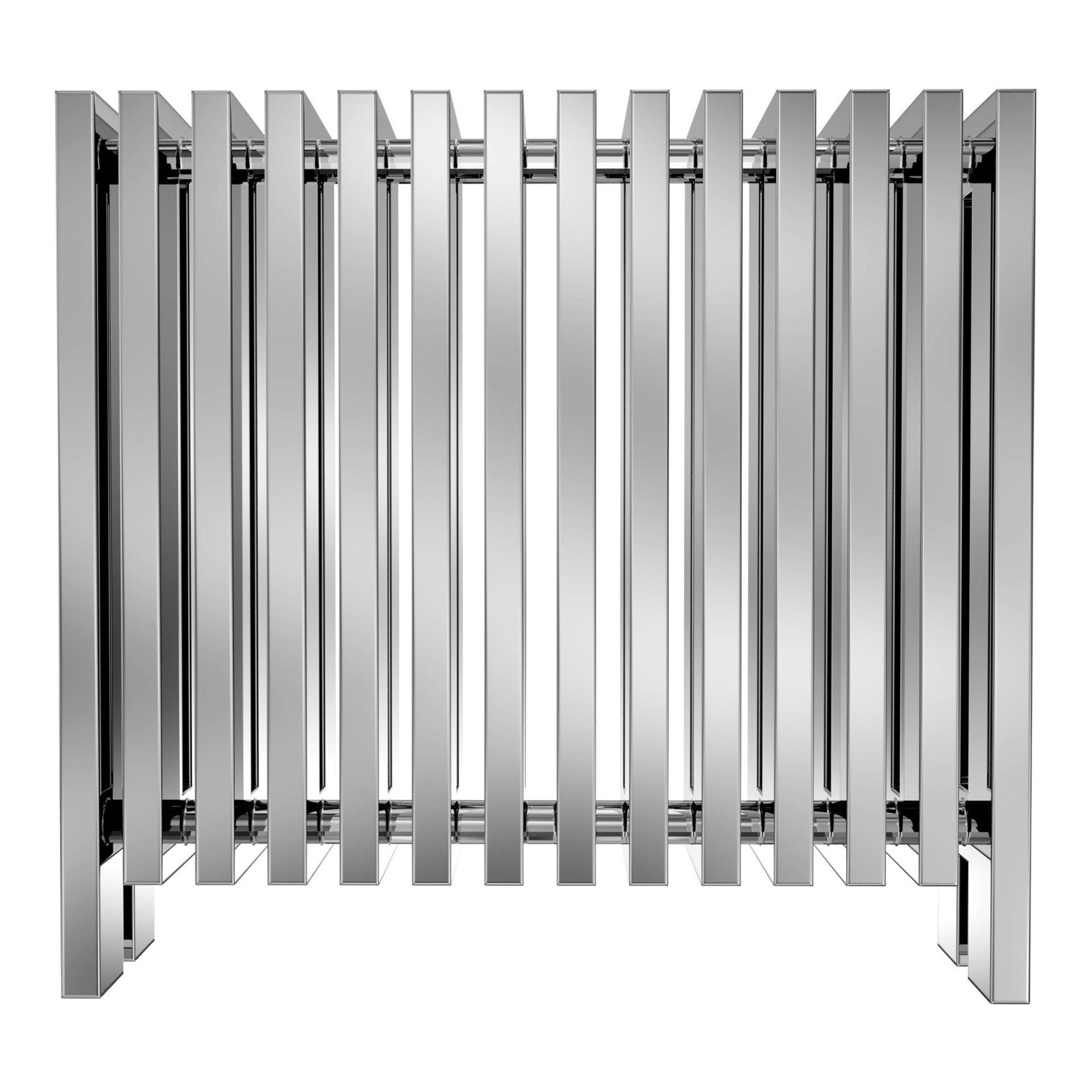 Calorifer decorativ cromat 700/600 mm VESTA (include kit de instalare)