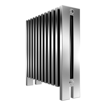 Calorifer decorativ cromat 600/600 VESTA (include kit de instalare)