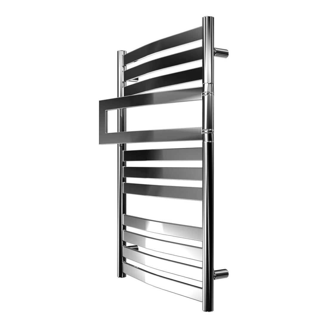 Calorifer baie portprosop decorativ cromat 565/860 mm VULCAN NV FLEXI (include kit de instalare)