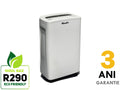 Dezumidificator Woods MDX14 Capacitate 10 litri/zi silentios setare umiditate afisaj electronic timer, suprafata 40 mp