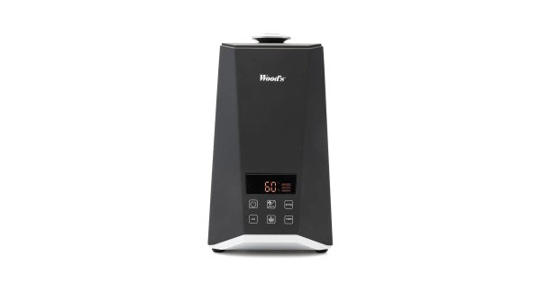 Umidificator cu ultrasunete MJS600/601 7,2 litri/zi, afisaj digital, timer, abur cald/ rece, suprafata 35mp